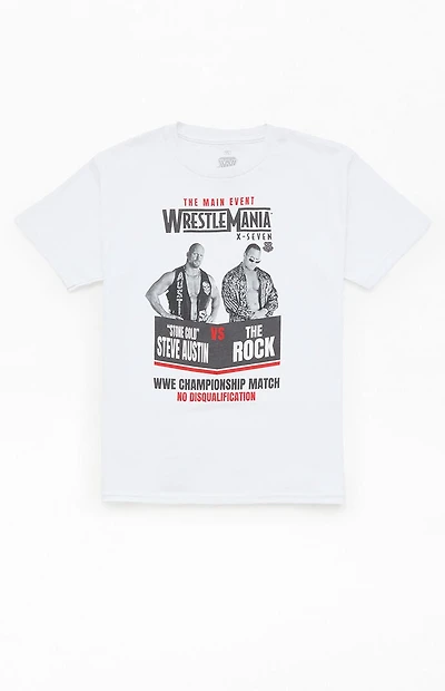 Ripple Junction Kids Wrestlemania Stone Cold Steve Austin Vs. The Rock T-Shirt