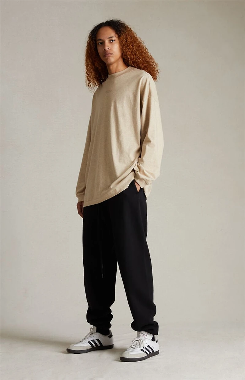 Fear of God ESSENTIALS Gold Heather Long Sleeve T-Shirt