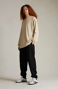 Fear of God ESSENTIALS Gold Heather Long Sleeve T-Shirt