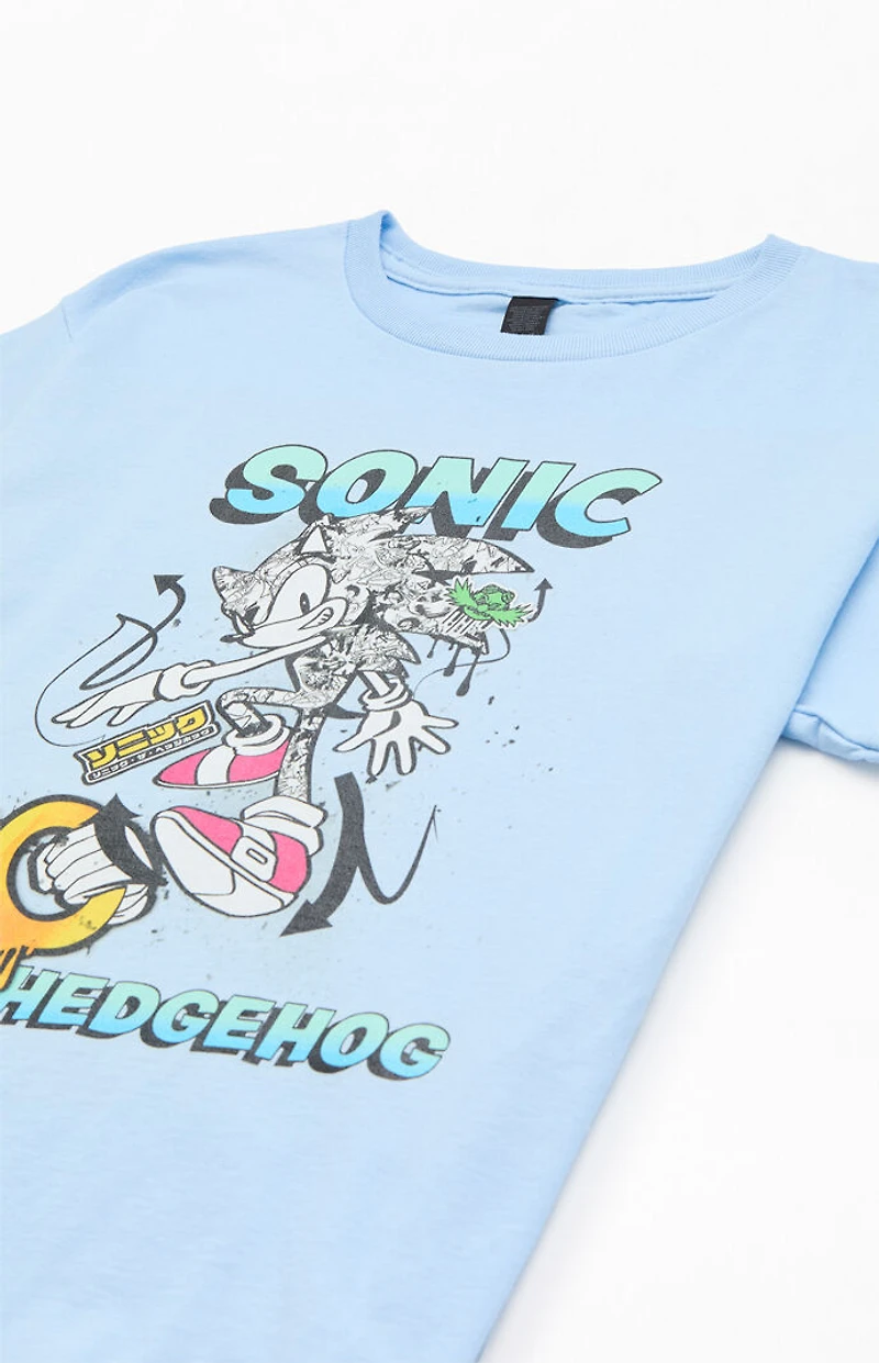 Kids Sonic The Hedgehog Graffiti T-Shirt