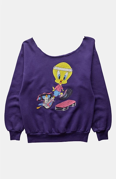 PS VINTAGE '90s Tweety Workout Sweatshirt