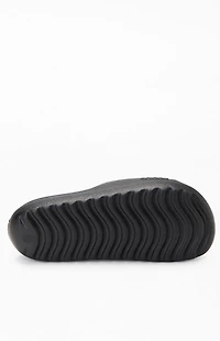 adidas Kids Black Adilette Lumia Slides