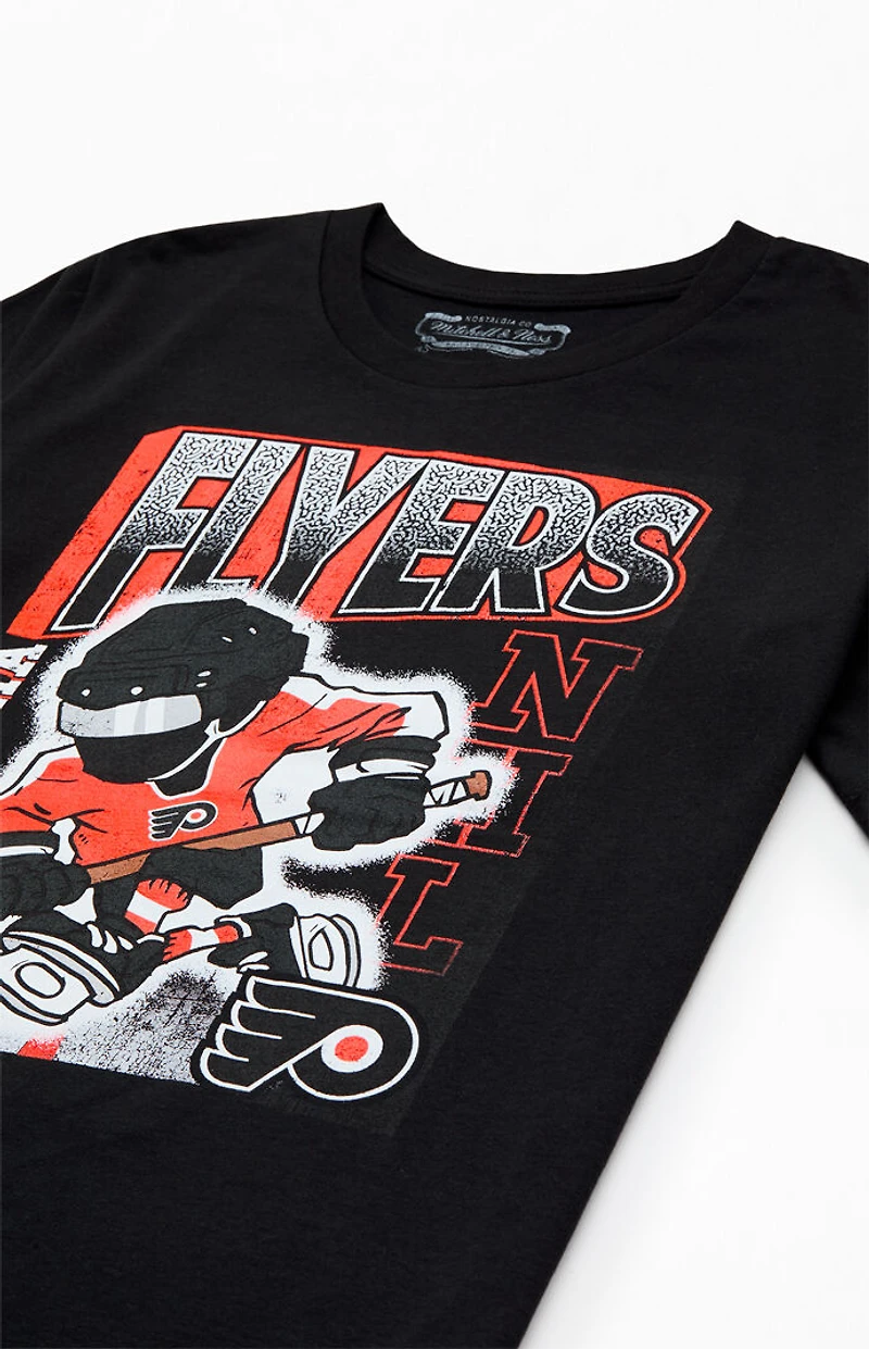 Mitchell & Ness Kids Philadelphia Flyers 90s Character T-Shirt