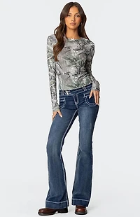Edikted Camo Babe Top