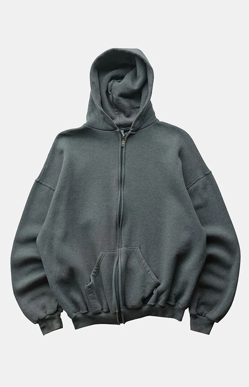 PS VINTAGE '90s Gray Russell Full Zip Hoodie