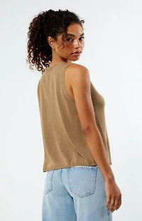 Little Lies Iris Knit Sweater Tank Top