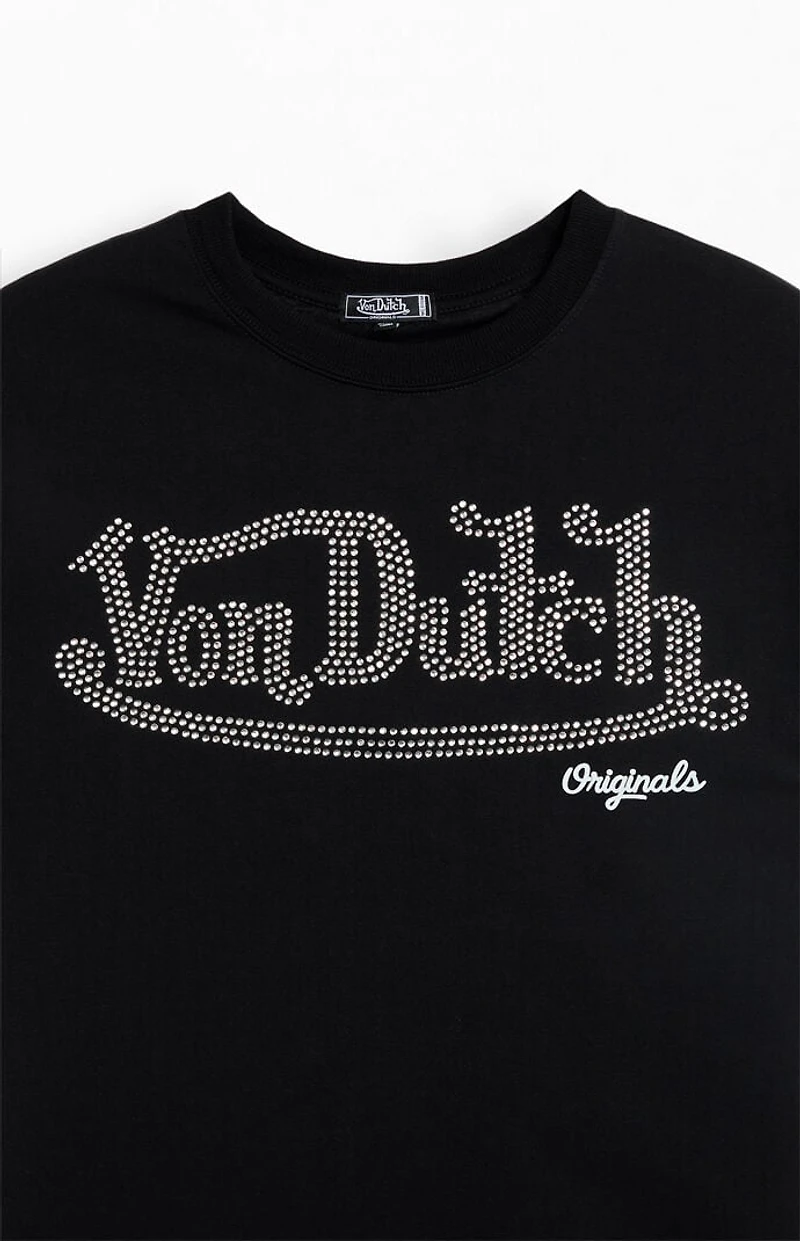 Von Dutch Rhinestone T-Shirt