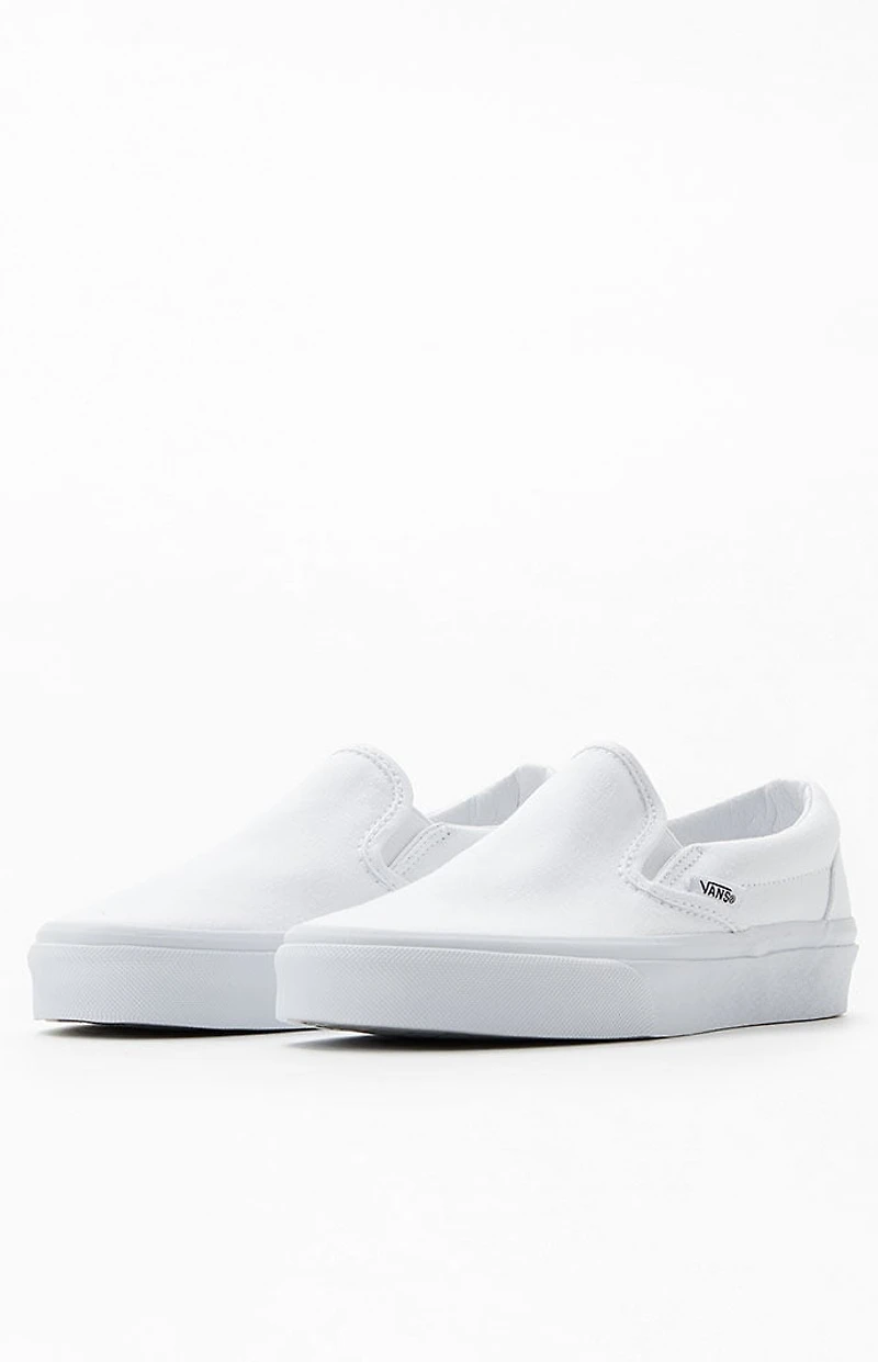 Vans Classic Slip-On White Shoes
