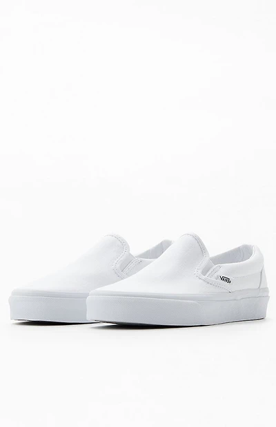 Vans Classic Slip-On White Shoes