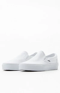 Vans Classic Slip-On White Shoes