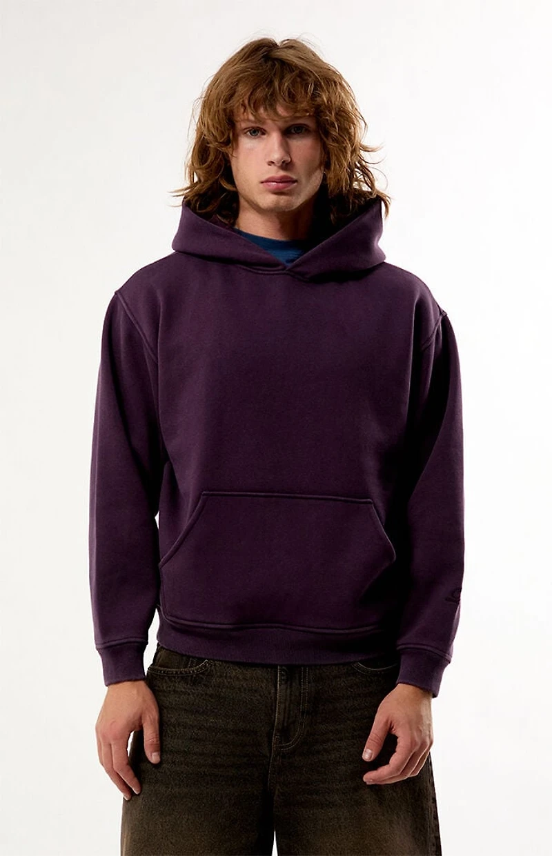 Pacsun Purple Snow Wash Hoodie
