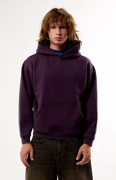 Pacsun Purple Snow Wash Hoodie