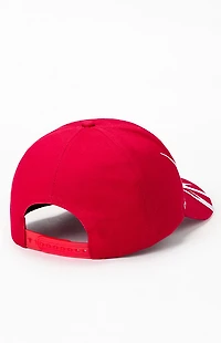 Pacsun Red Ascend Prevail Snapback Hat