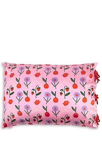 ban.do Cherry Lips Satin Pillowcase Set
