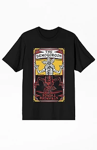 Stranger Things Demogorgon Tarot Card T-Shirt