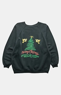 PS VINTAGE '80s Merry Christmas Crew Neck Sweatshirt