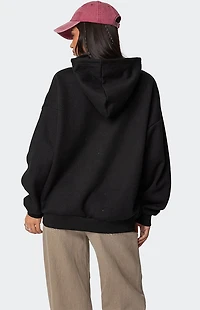 Edikted Leopard 8 Oversized Hoodie