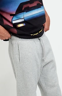 Pacsun Gray Johnny Fleece Straight Sweatpants