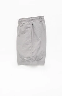 Pacsun Gray Collegiate 6.5" Swim Trunks