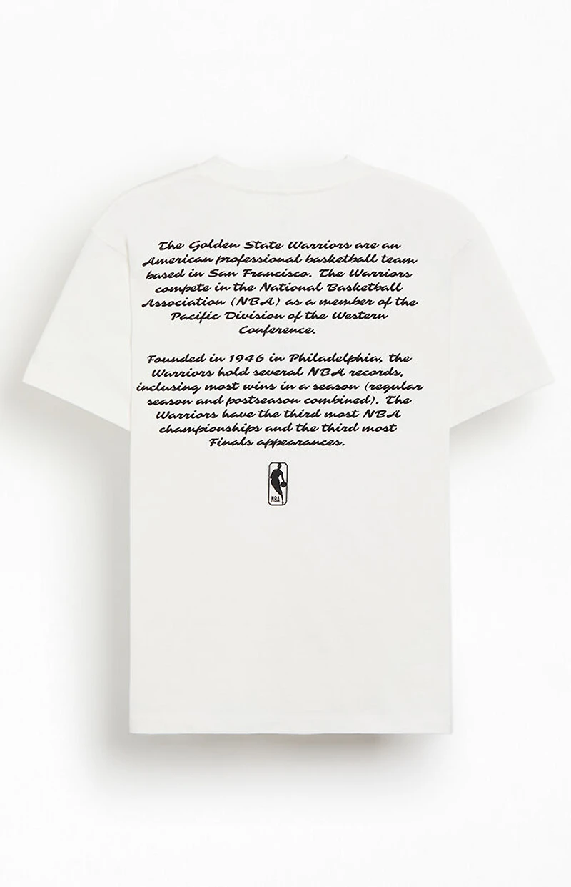 Chase B x NBA Golden State Warriors Logo T-Shirt