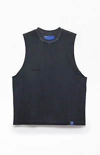A.R.C. Washed Black Vintage Wash Cut Off Muscle T-Shirt