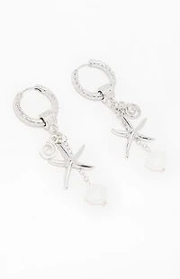 Pacsun Starfish Charm Earrings