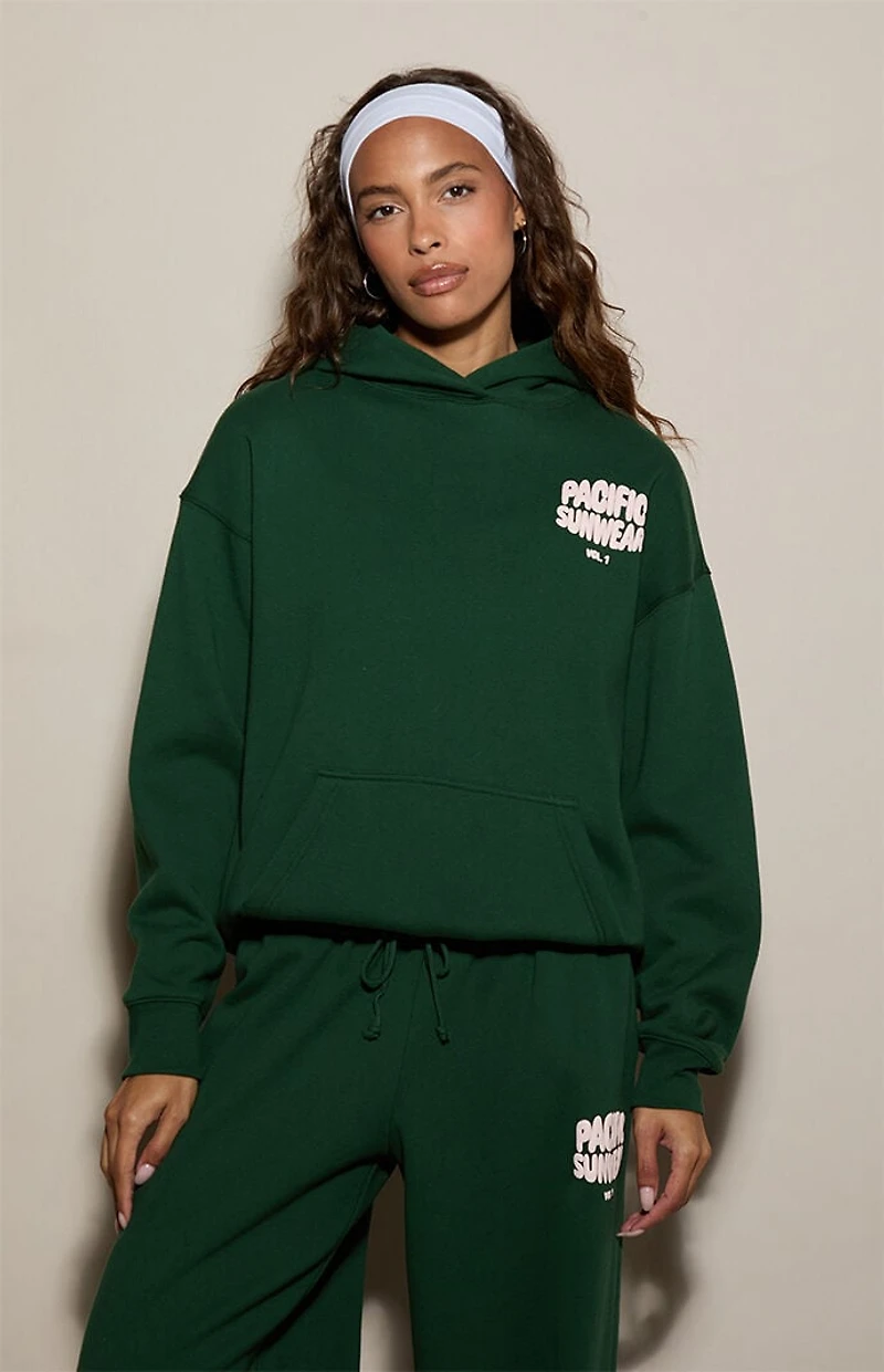 Pacsun Pacific Sunwear Bubble Puff Graphic Hoodie