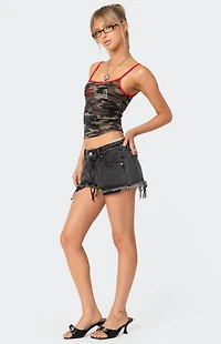 Edikted LA Lover Rhinestone Tank Top