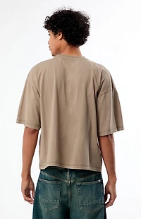 Pacsun Olive Premium Cropped T-Shirt