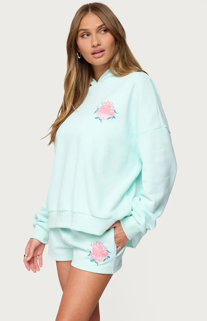 Edikted Beach Bloom Hoodie