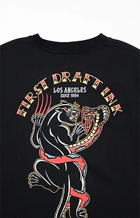 Pabst Blue Ribbon Jaguar Tattoo T-Shirt