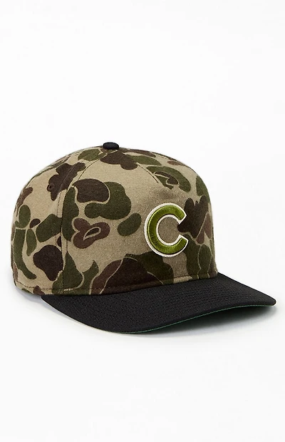 New Era Chicago Cubs Wool Duck Camo 19TWENTY Dad Hat