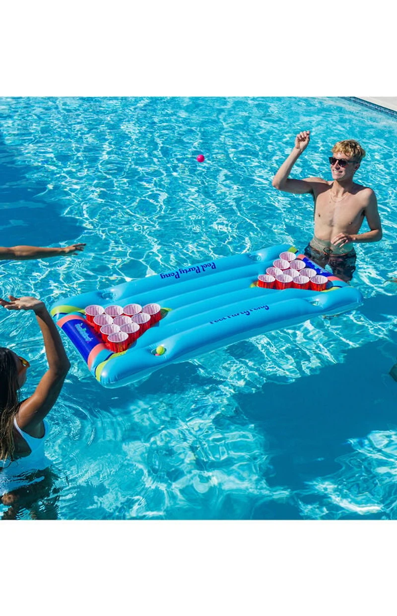PoolCandy Inflatable Pool Party Pong Game