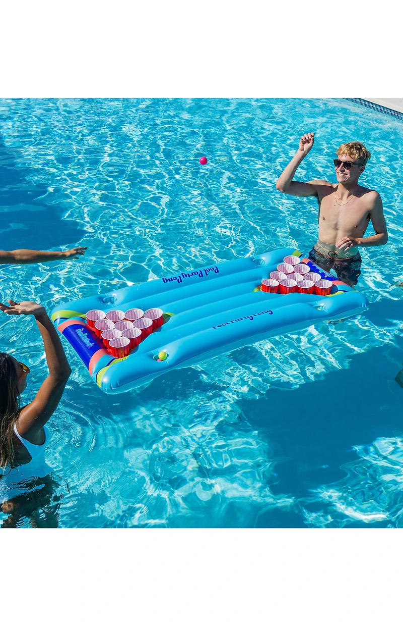 PoolCandy Inflatable Pool Party Pong Game