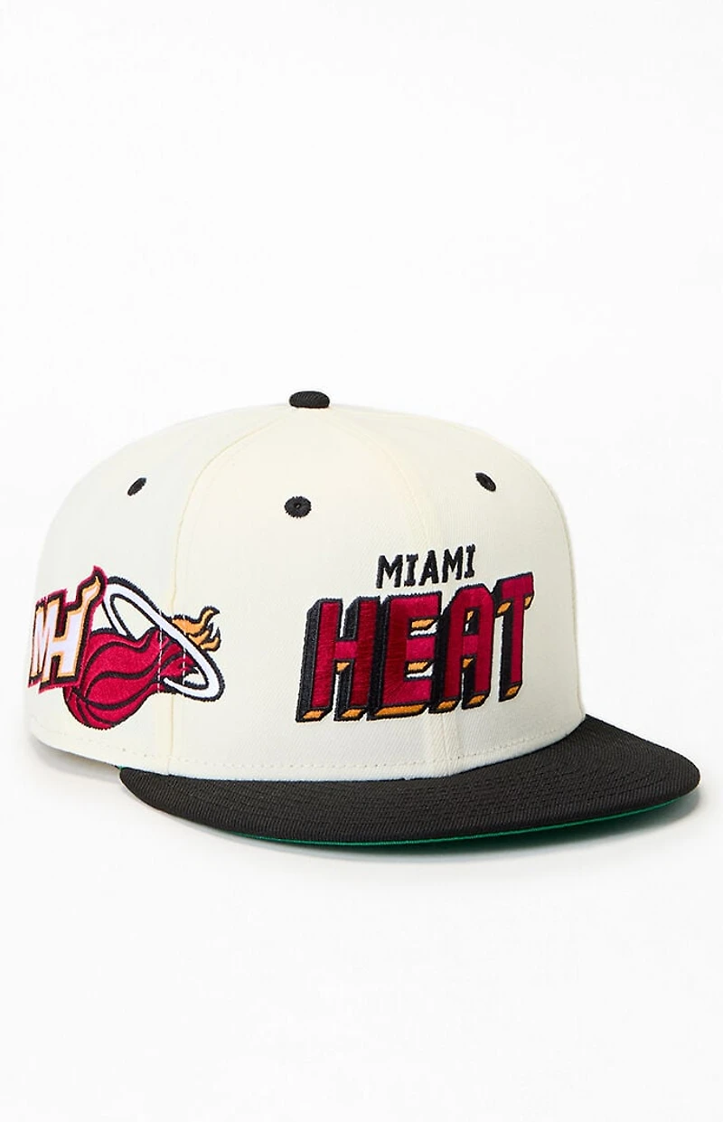 Awake NY x New Era Miami Heat 9FIFTY Snapback Hat