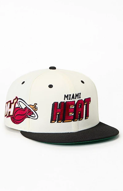 Awake NY x New Era Miami Heat 9FIFTY Snapback Hat