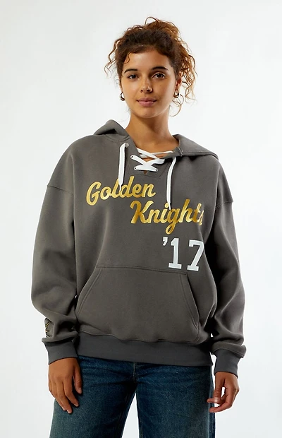 WILD COLLECTIVE x NHL Las Vegas Golden Knights Lace-Up Hoodie