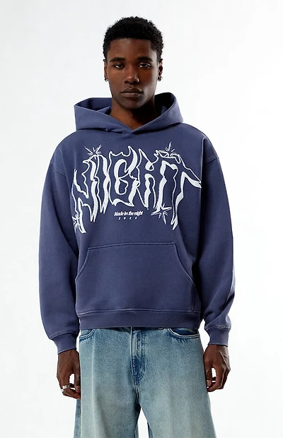 Nightlab Blue Made The Night Hoodie