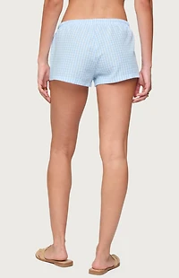 Edikted Yaffa Gingham Shorts