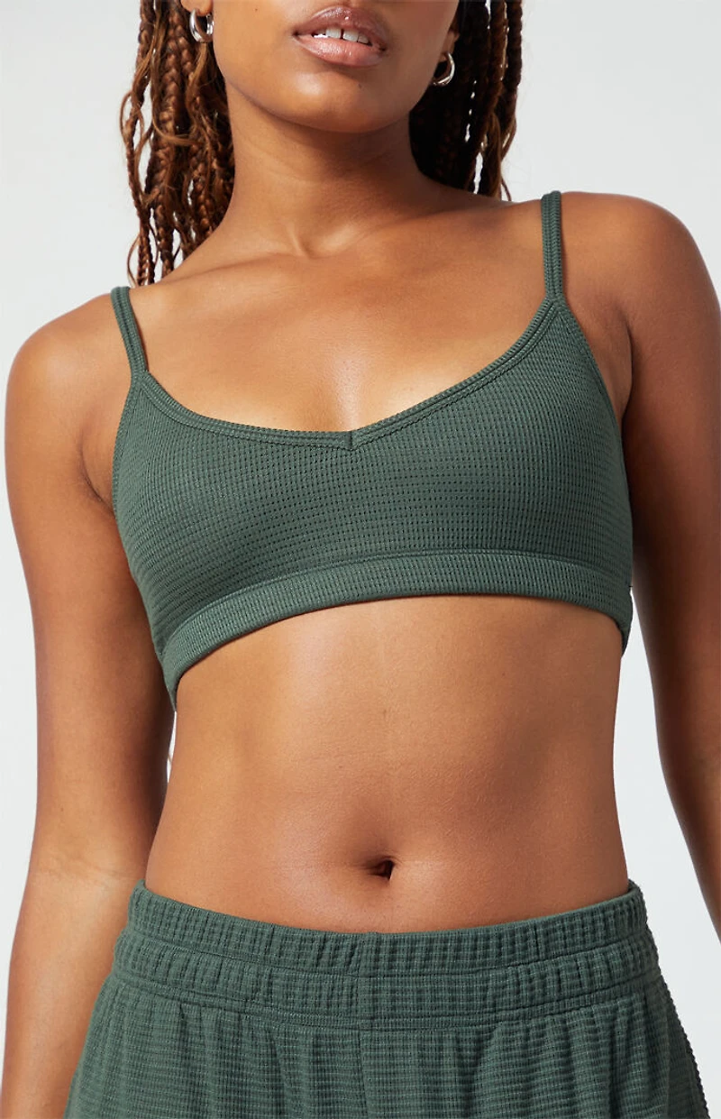 PAC 1980 Active Seaisle Aspen Waffle Bralette