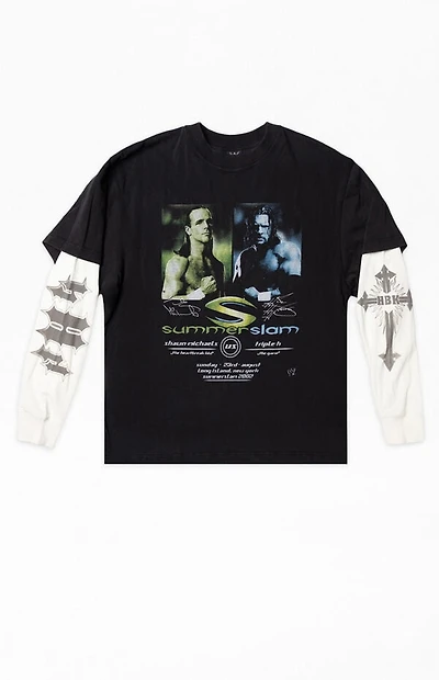 WWE Shawn Michaels Triple H 2fer Long Sleeve T-Shirt