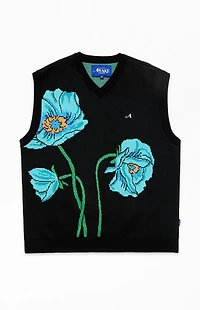 Awake NY Floral Sweater Vest