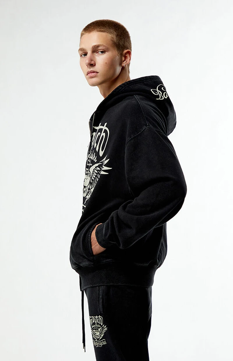 Von Dutch Moto Full Zip Hoodie