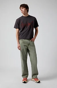 Pacsun Dylan Baggy Jeans Overdyed Olive