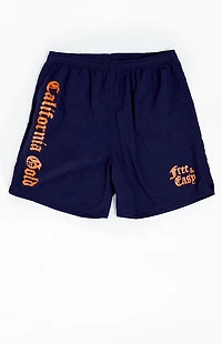 Free & Easy Cali Gold 6.5" Swim Trunks
