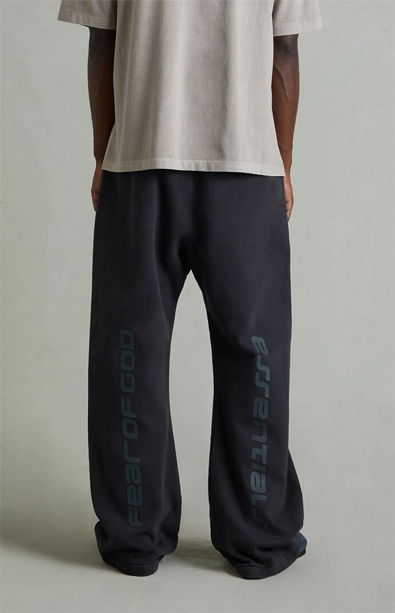 Fear of God ESSENTIALS Vintage Black Fleece Flare Sweatpants
