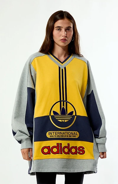 adidas International V-Neck Sweatshirt