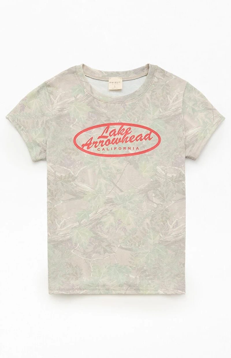 Pacsun Kids Lake Arrowhead Camo T-Shirt