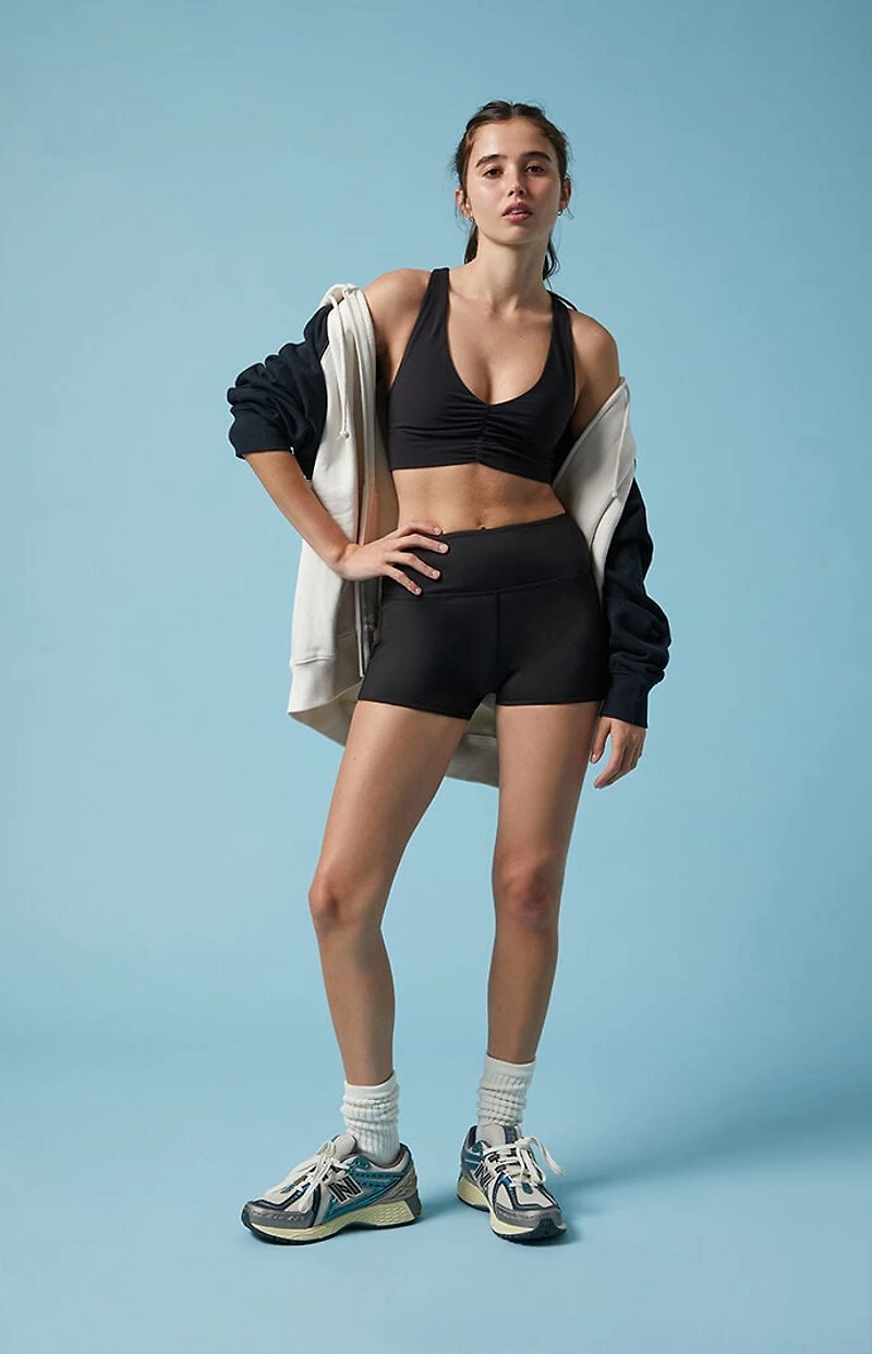 PAC 1980 Active Black A Cinch Sports Bra