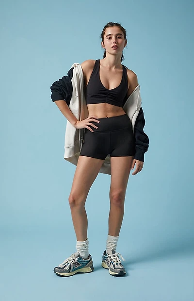 PAC 1980 Active Black A Cinch Sports Bra